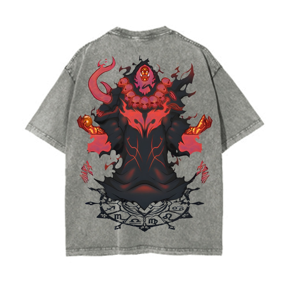 Vintage Oversized T-Shirt solo leveling