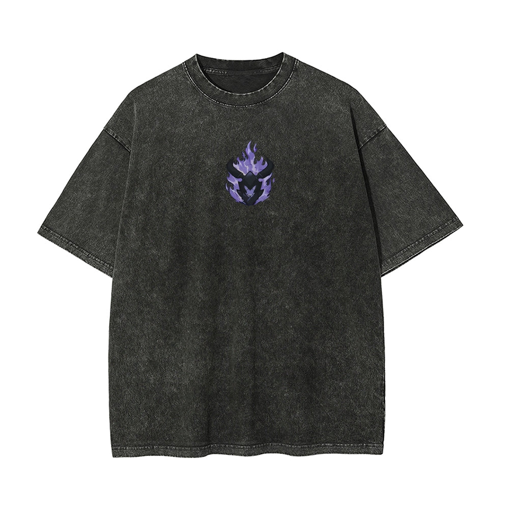 Vintage Oversized T-Shirt solo leveling