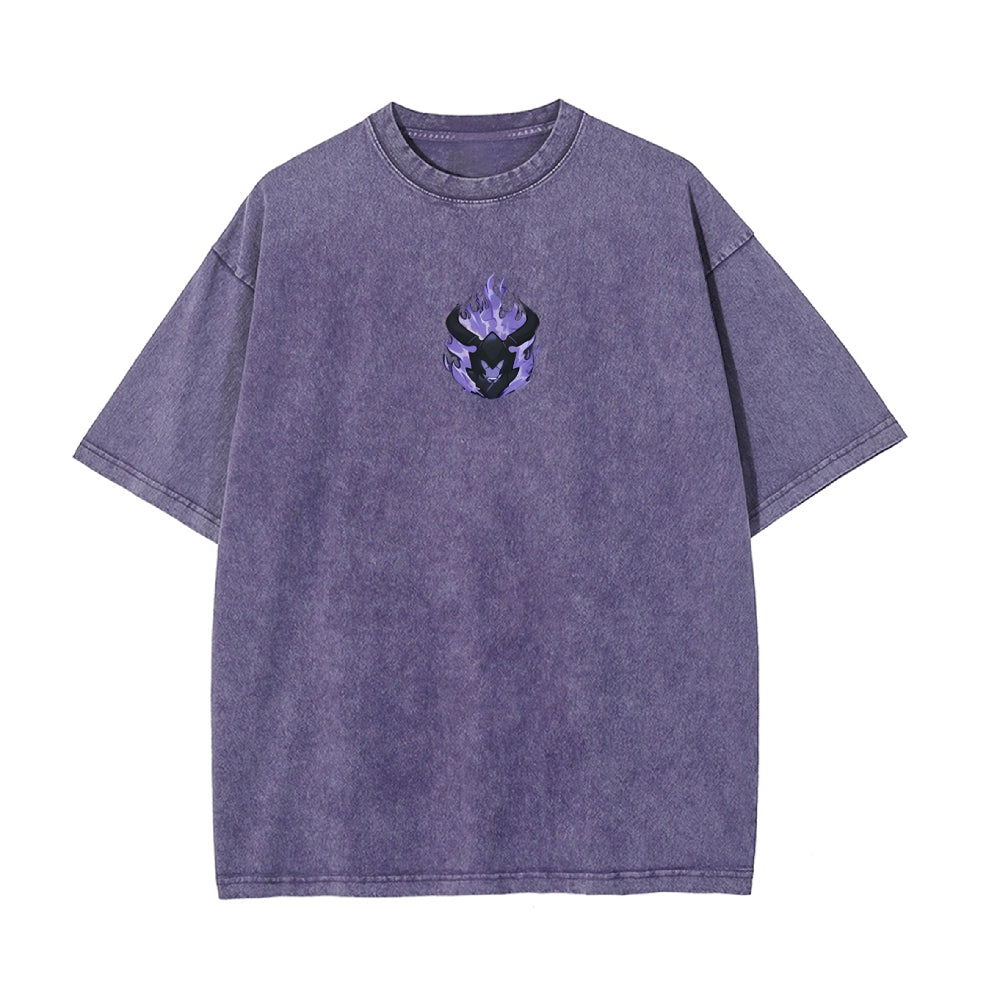 Vintage Oversized T-Shirt solo leveling