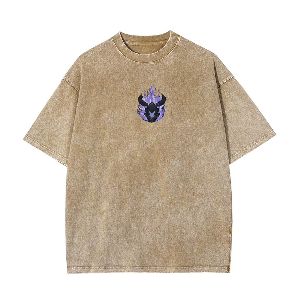Vintage Oversized T-Shirt solo leveling