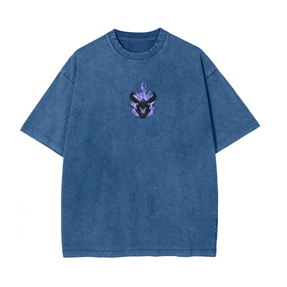 Vintage Oversized T-Shirt solo leveling