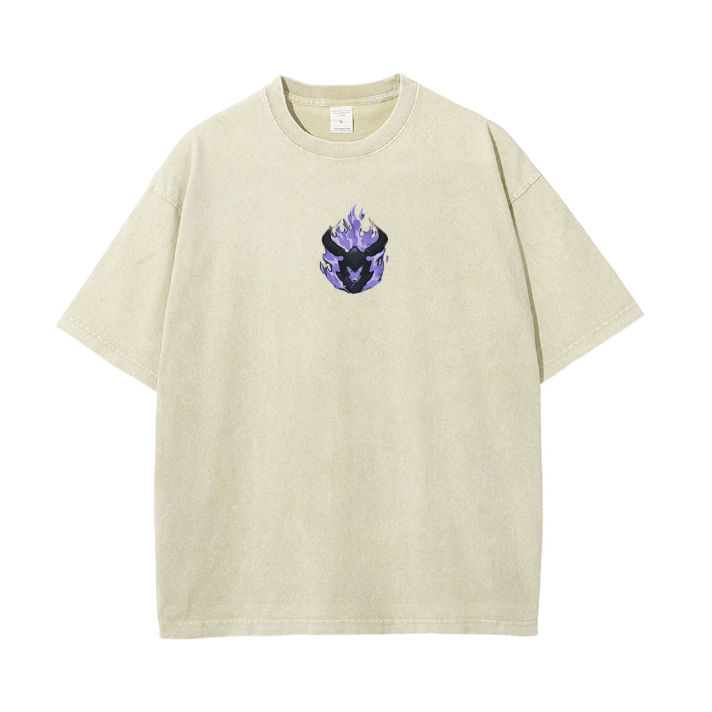 Vintage Oversized T-Shirt solo leveling