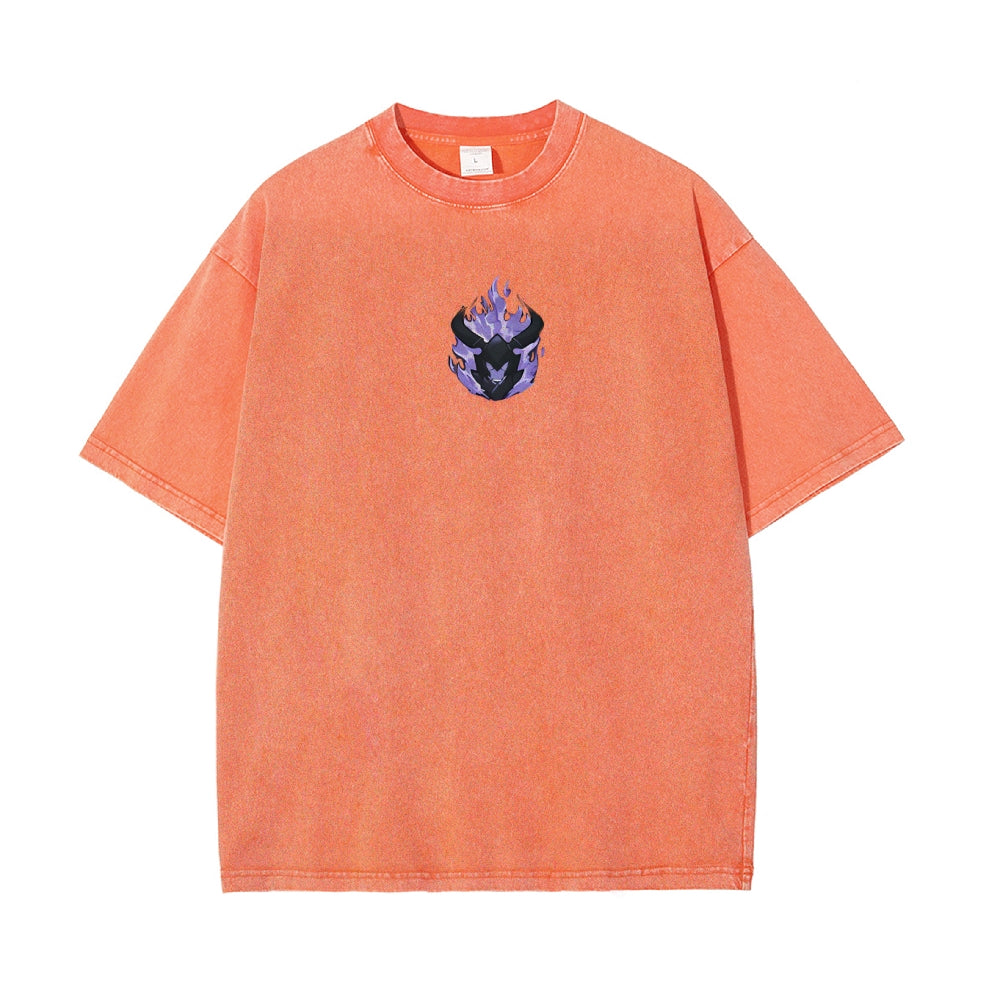 Vintage Oversized T-Shirt solo leveling