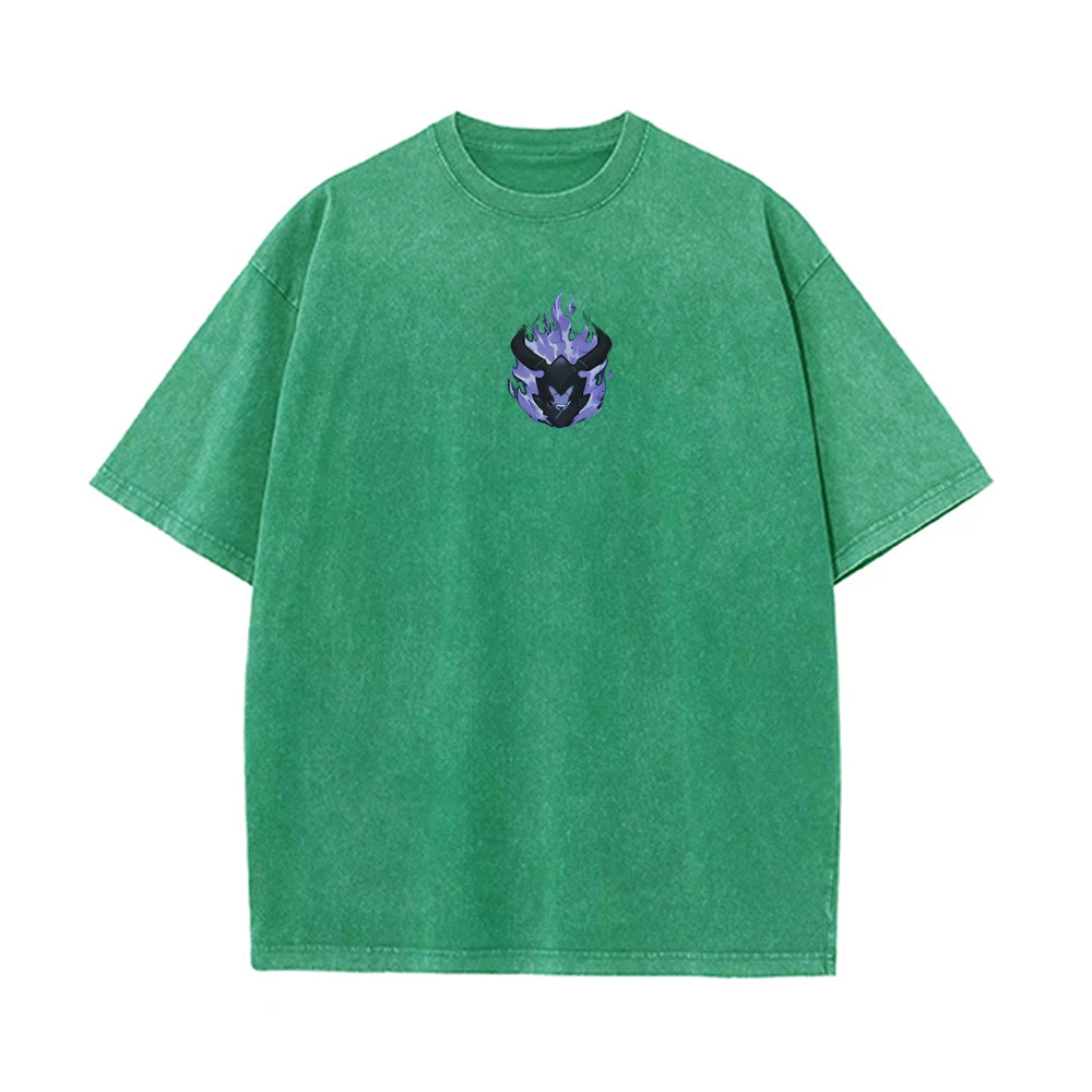 Vintage Oversized T-Shirt solo leveling