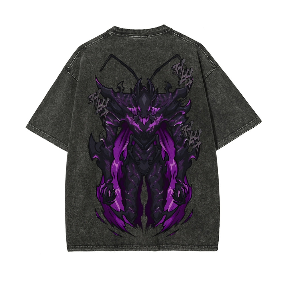 Vintage Oversized T-Shirt solo leveling