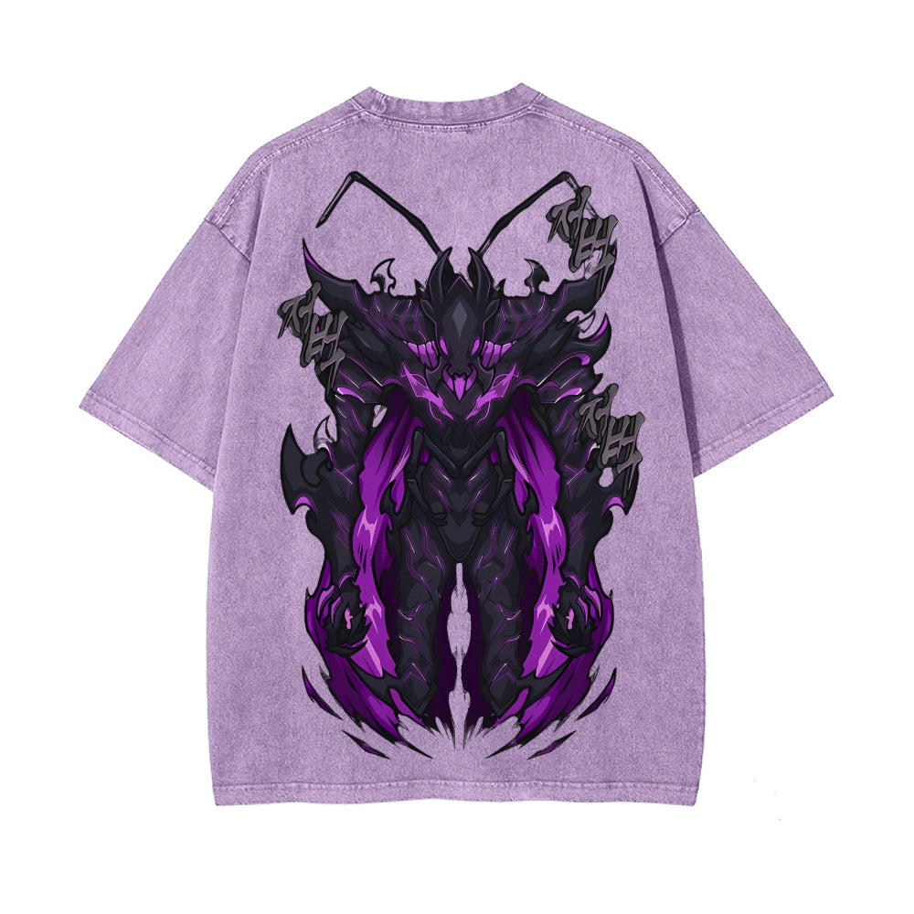 Vintage Oversized T-Shirt solo leveling