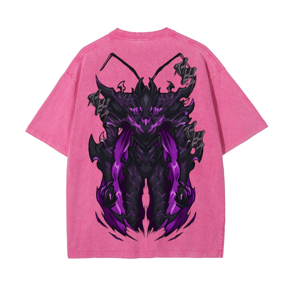 Vintage Oversized T-Shirt solo leveling