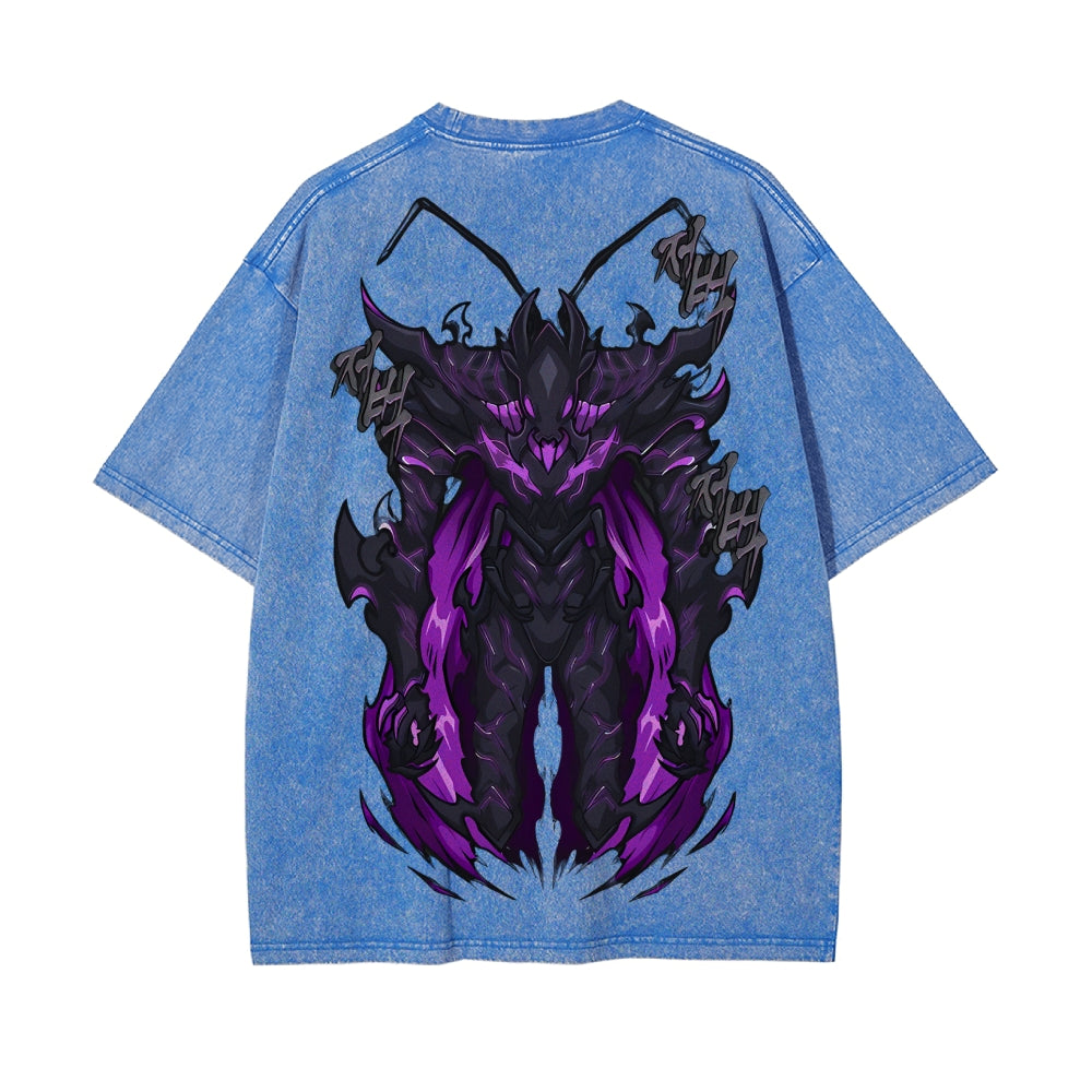 Vintage Oversized T-Shirt solo leveling