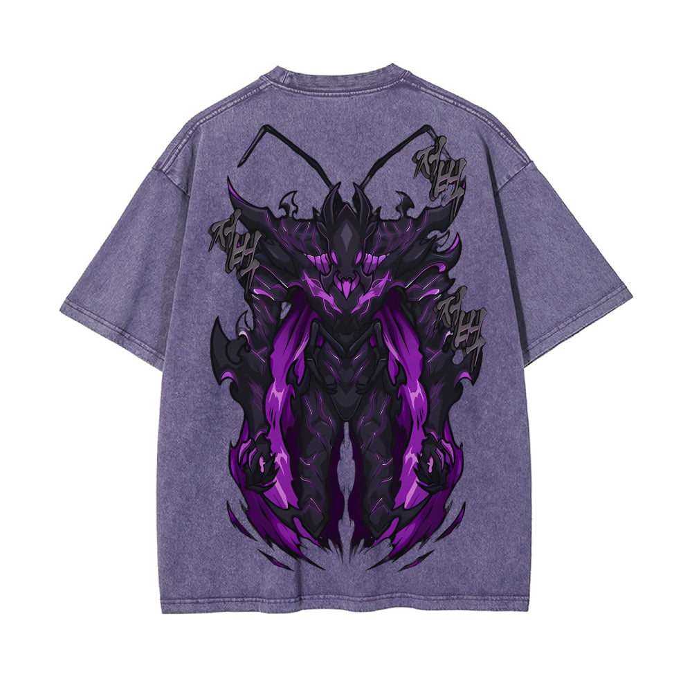Vintage Oversized T-Shirt solo leveling