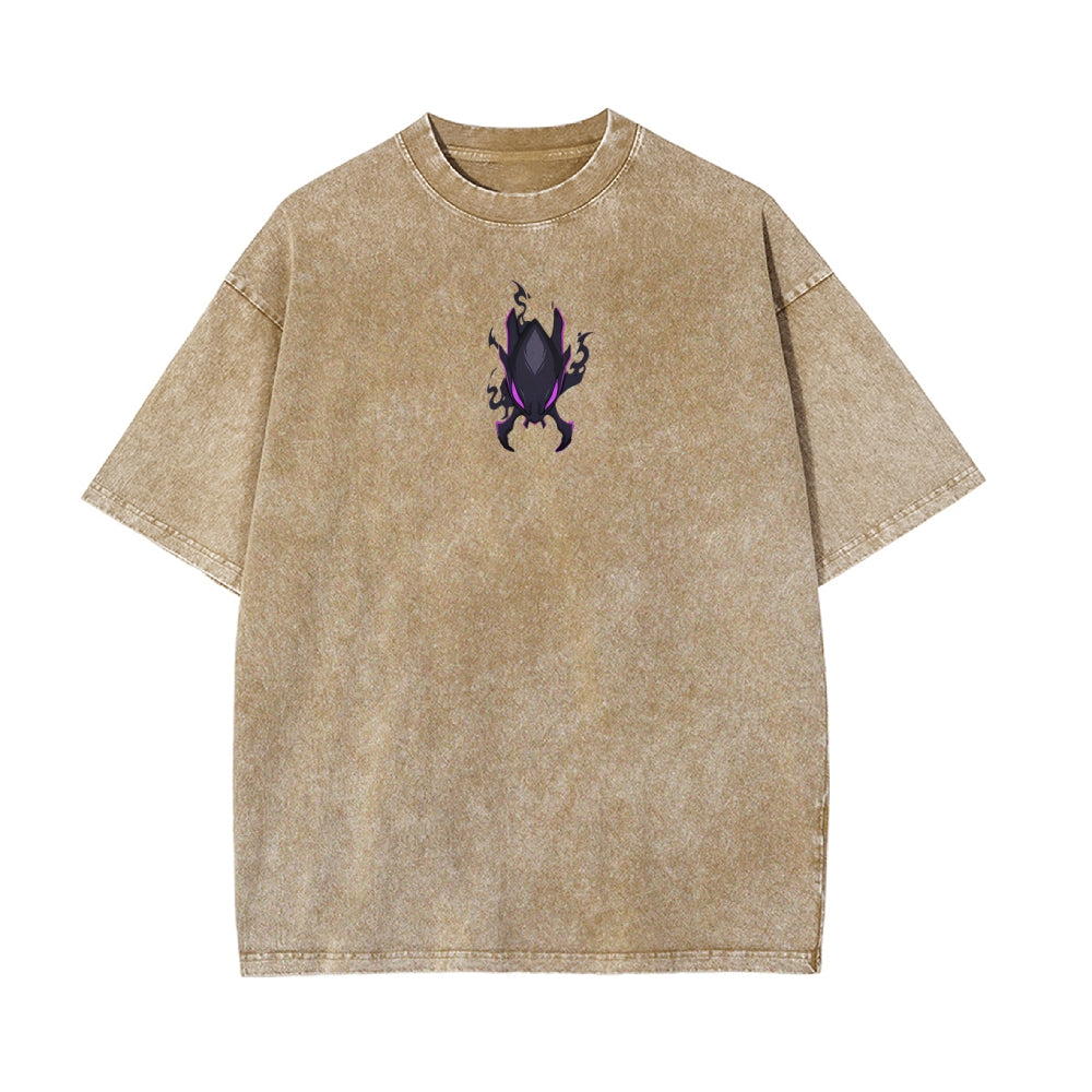 Vintage Oversized T-Shirt solo leveling