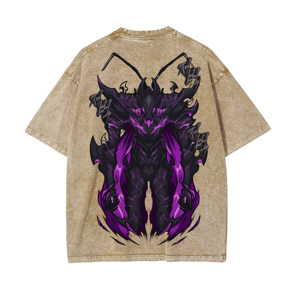 Vintage Oversized T-Shirt solo leveling