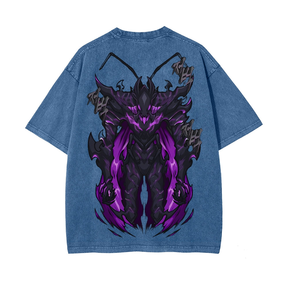 Vintage Oversized T-Shirt solo leveling