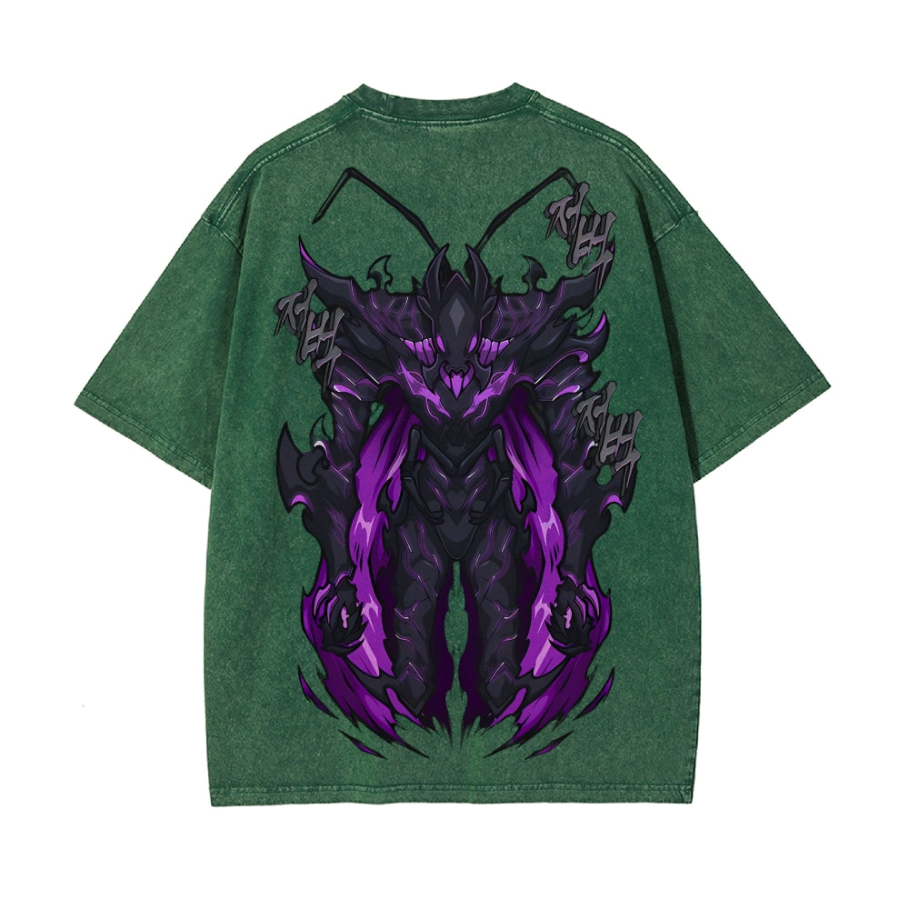 Vintage Oversized T-Shirt solo leveling