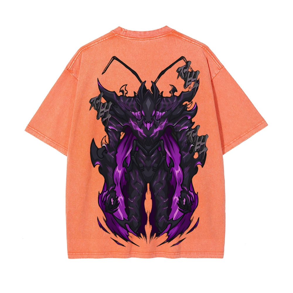 Vintage Oversized T-Shirt solo leveling