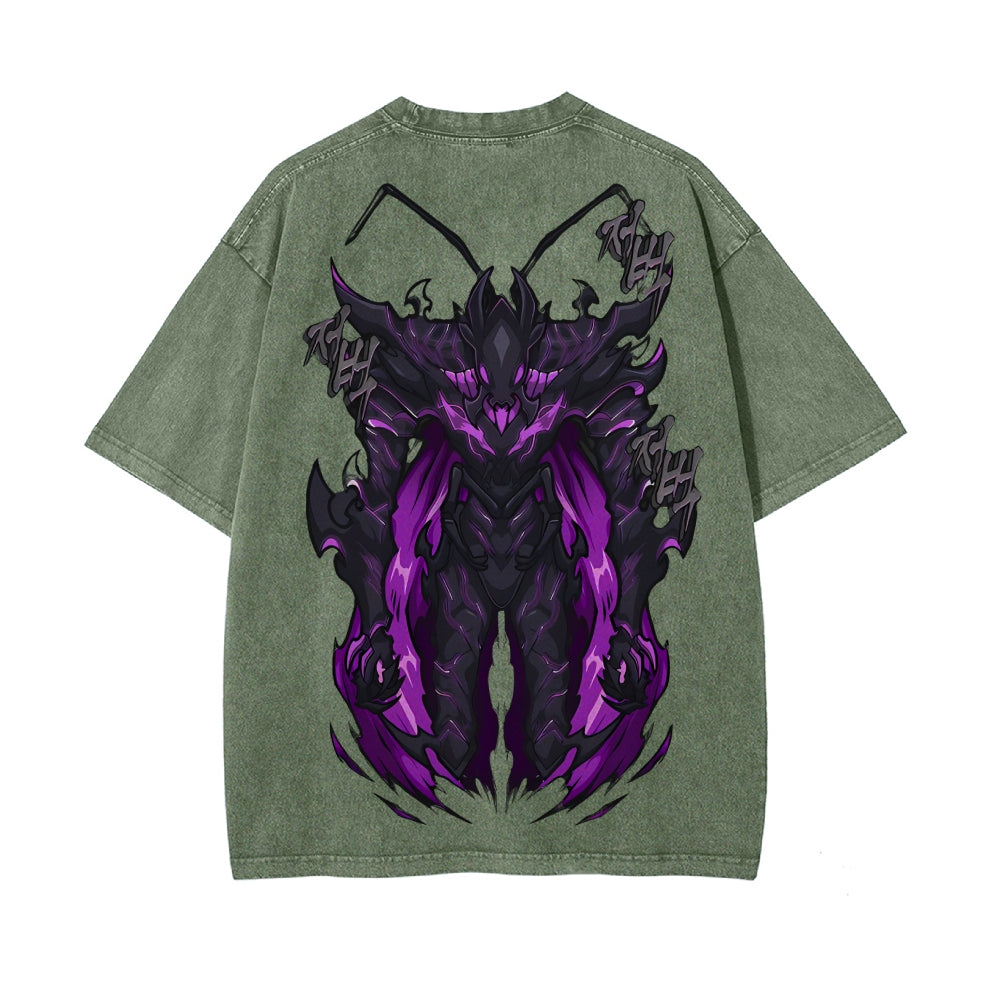 Vintage Oversized T-Shirt solo leveling