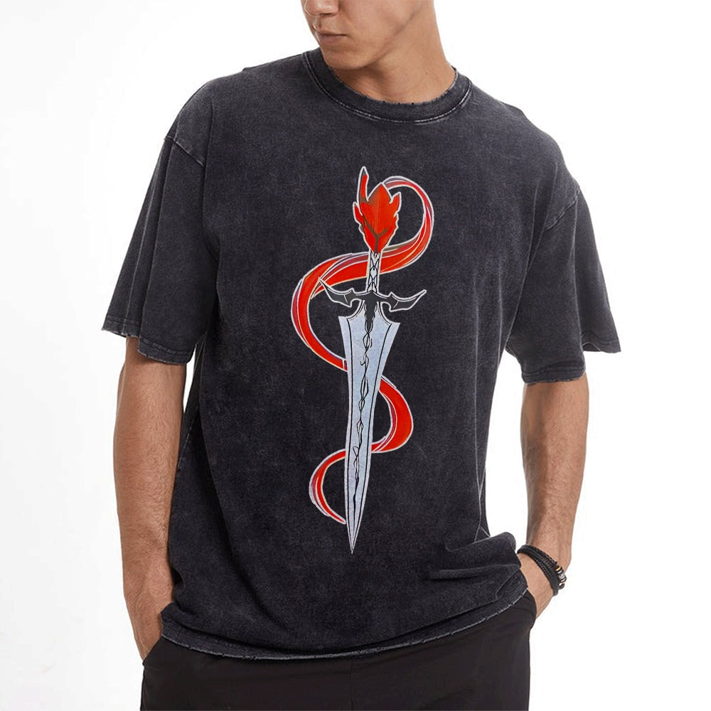Vintage Oversized T-Shirt Solo Leveling