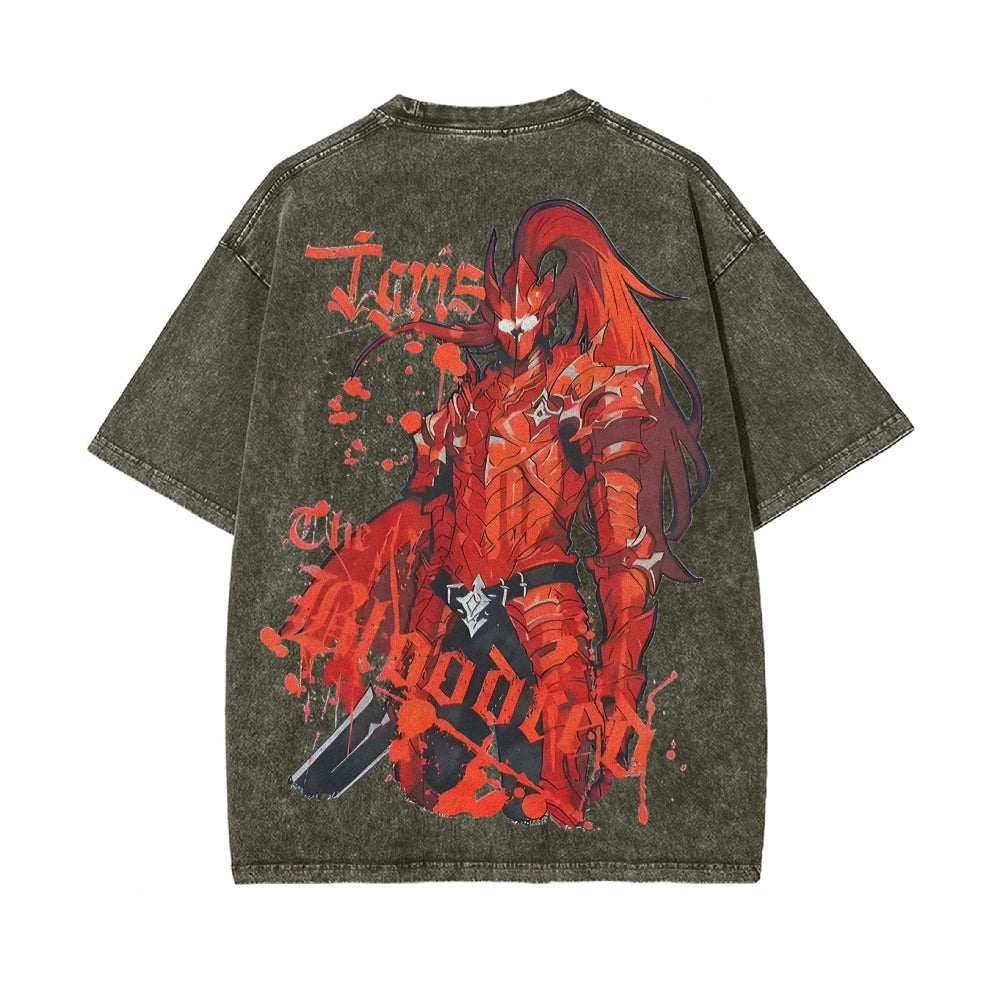 Vintage Oversized T-Shirt Solo Leveling