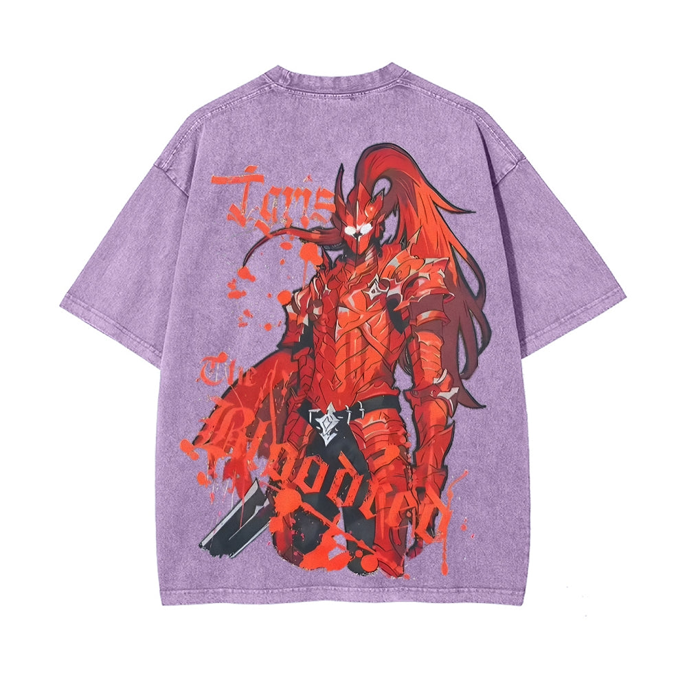Vintage Oversized T-Shirt Solo Leveling