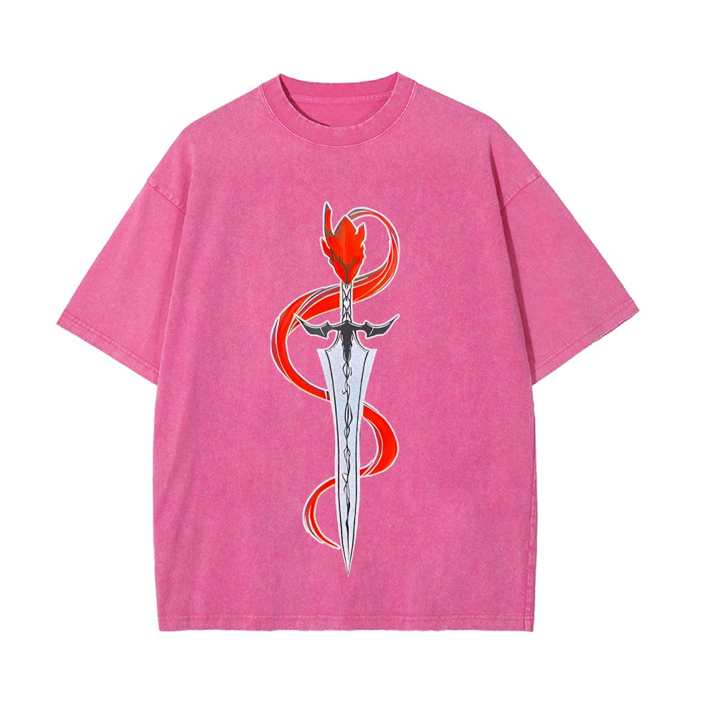 Vintage Oversized T-Shirt Solo Leveling