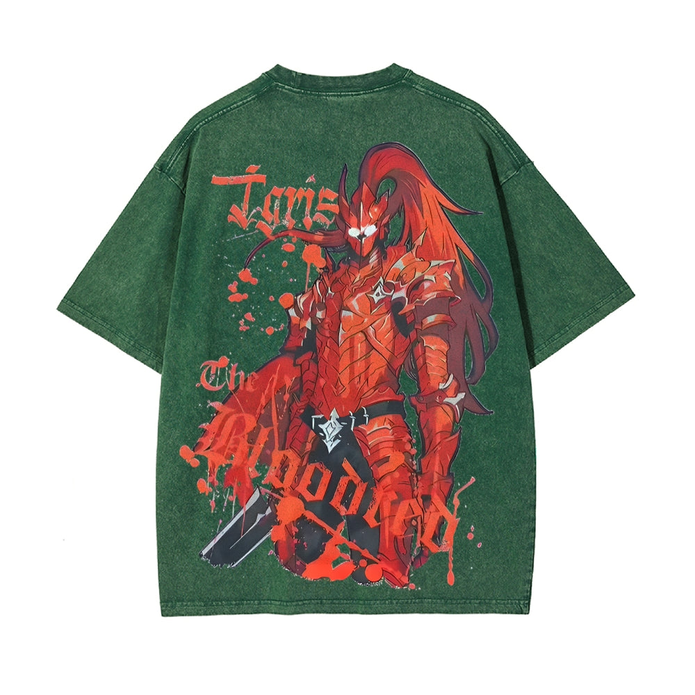 Vintage Oversized T-Shirt Solo Leveling