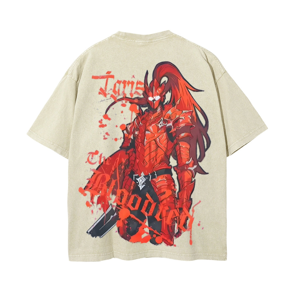 Vintage Oversized T-Shirt Solo Leveling