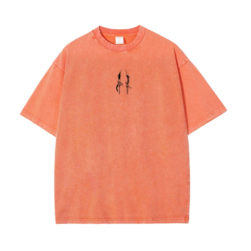 Vintage Oversized T-Shirt Solo Leveling