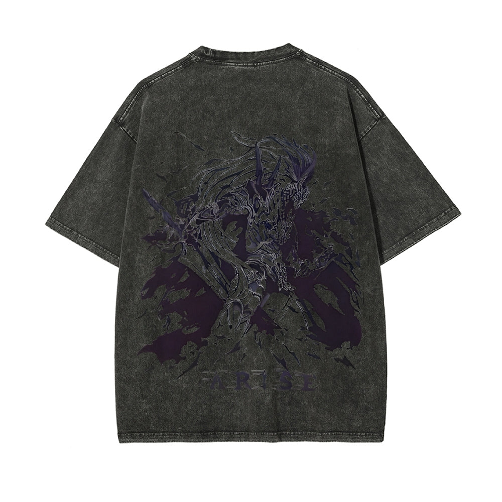 Vintage Oversized T-Shirt Solo Leveling