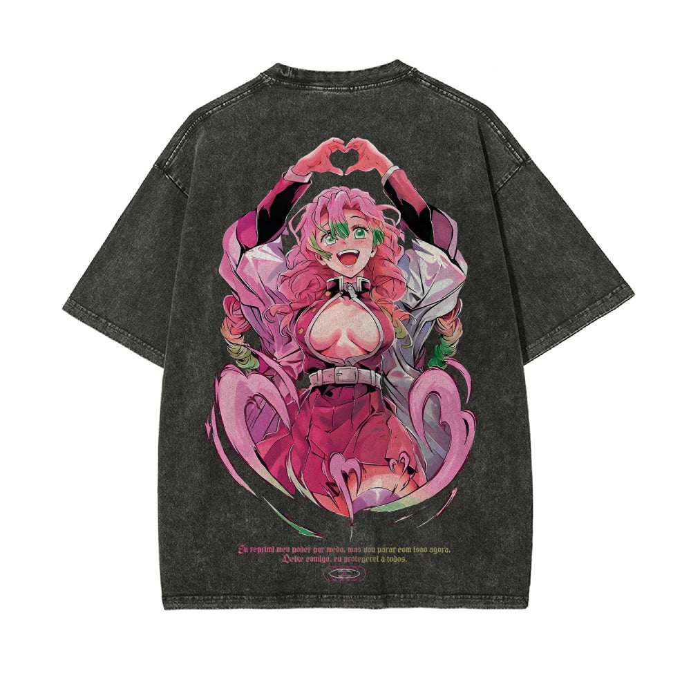 Vintage Oversized T-Shirt Demon Slayer: Kimetsu no Yaiba