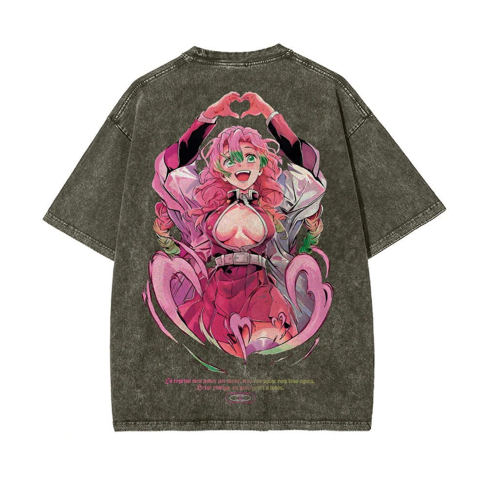 Vintage Oversized T-Shirt Demon Slayer: Kimetsu no Yaiba
