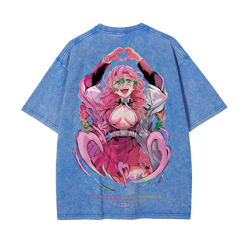 Vintage Oversized T-Shirt Demon Slayer: Kimetsu no Yaiba