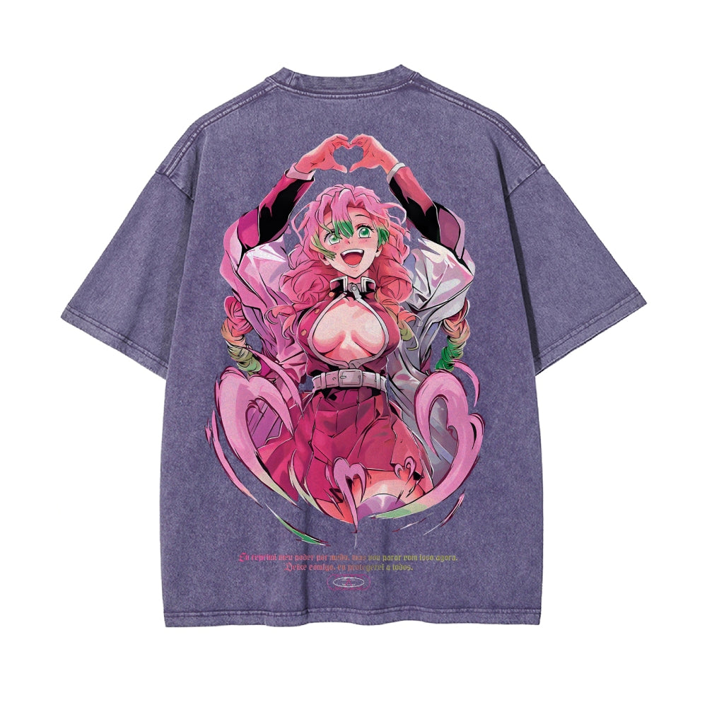 Vintage Oversized T-Shirt Demon Slayer: Kimetsu no Yaiba