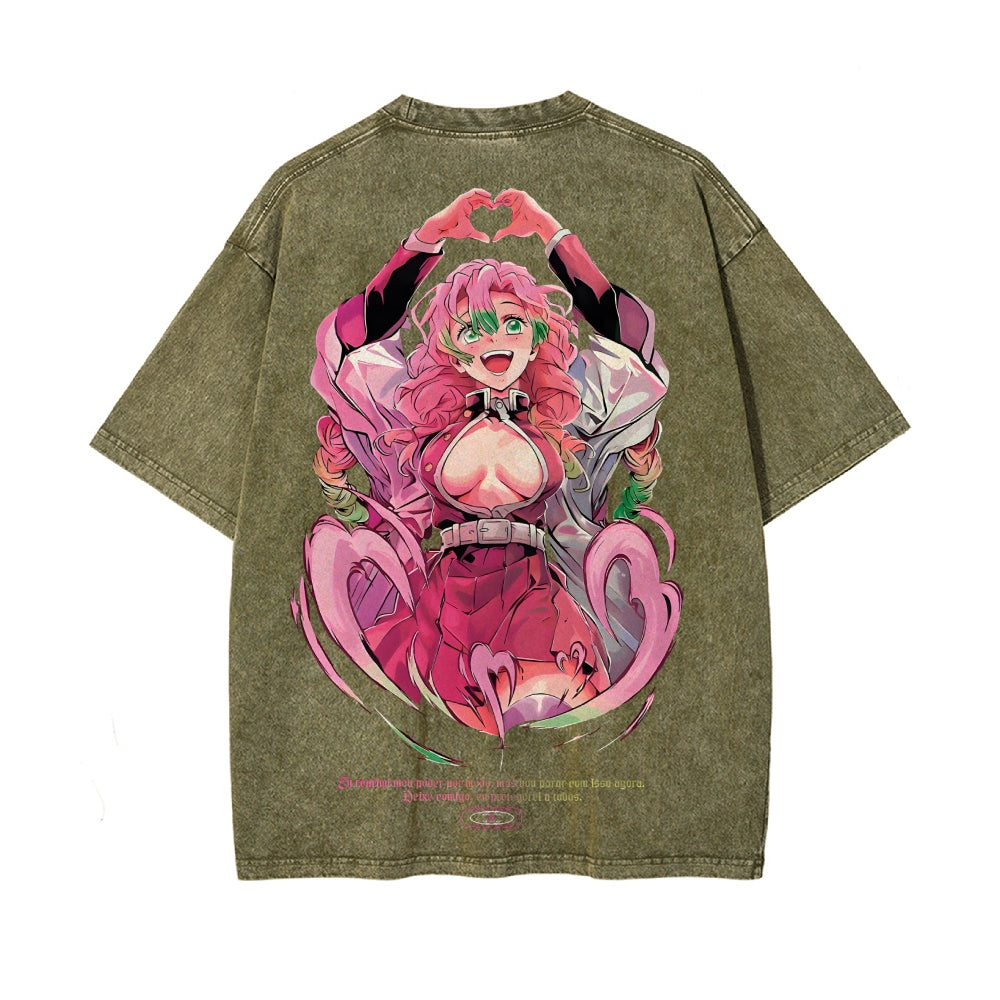 Vintage Oversized T-Shirt Demon Slayer: Kimetsu no Yaiba