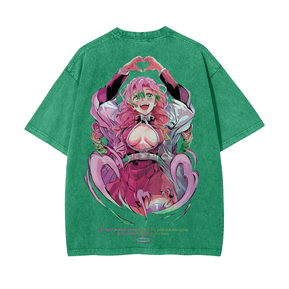 Vintage Oversized T-Shirt Demon Slayer: Kimetsu no Yaiba