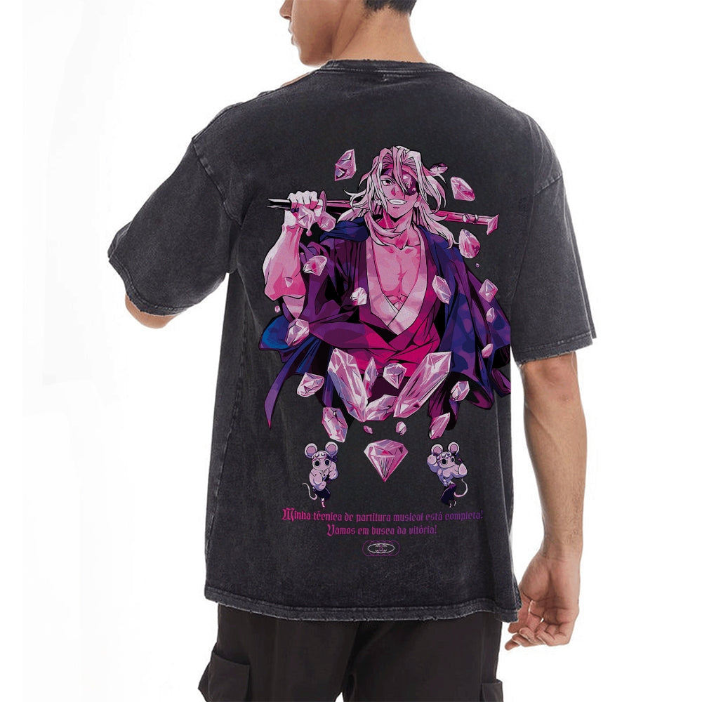 Vintage Oversized T-Shirt Demon Slayer: Kimetsu no Yaiba