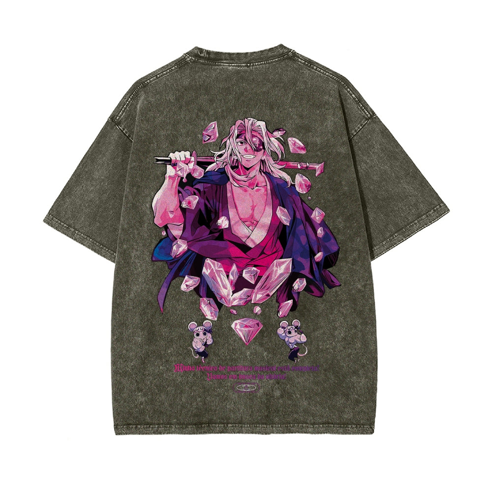 Vintage Oversized T-Shirt Demon Slayer: Kimetsu no Yaiba