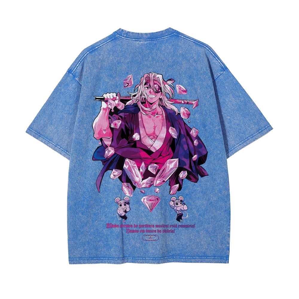Vintage Oversized T-Shirt Demon Slayer: Kimetsu no Yaiba