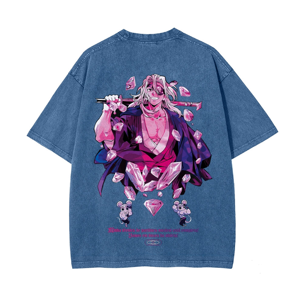 Vintage Oversized T-Shirt Demon Slayer: Kimetsu no Yaiba