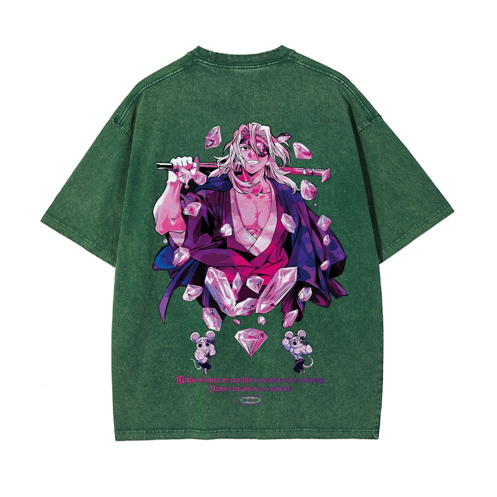 Vintage Oversized T-Shirt Demon Slayer: Kimetsu no Yaiba