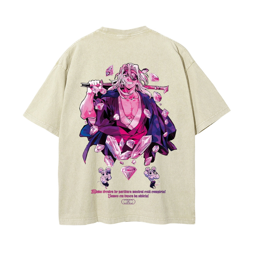 Vintage Oversized T-Shirt Demon Slayer: Kimetsu no Yaiba