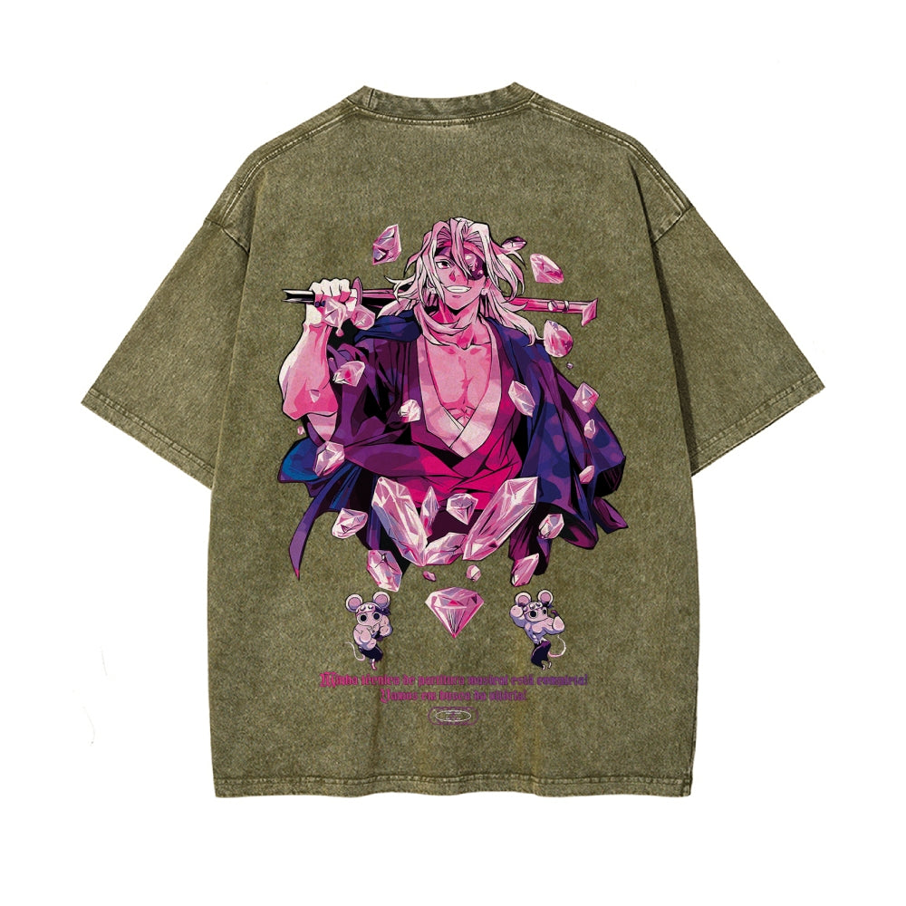 Vintage Oversized T-Shirt Demon Slayer: Kimetsu no Yaiba