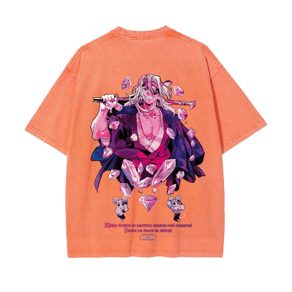 Vintage Oversized T-Shirt Demon Slayer: Kimetsu no Yaiba