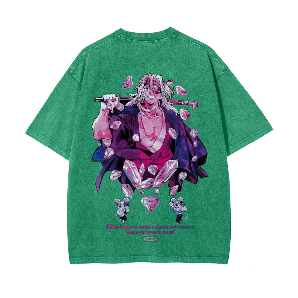 Vintage Oversized T-Shirt Demon Slayer: Kimetsu no Yaiba