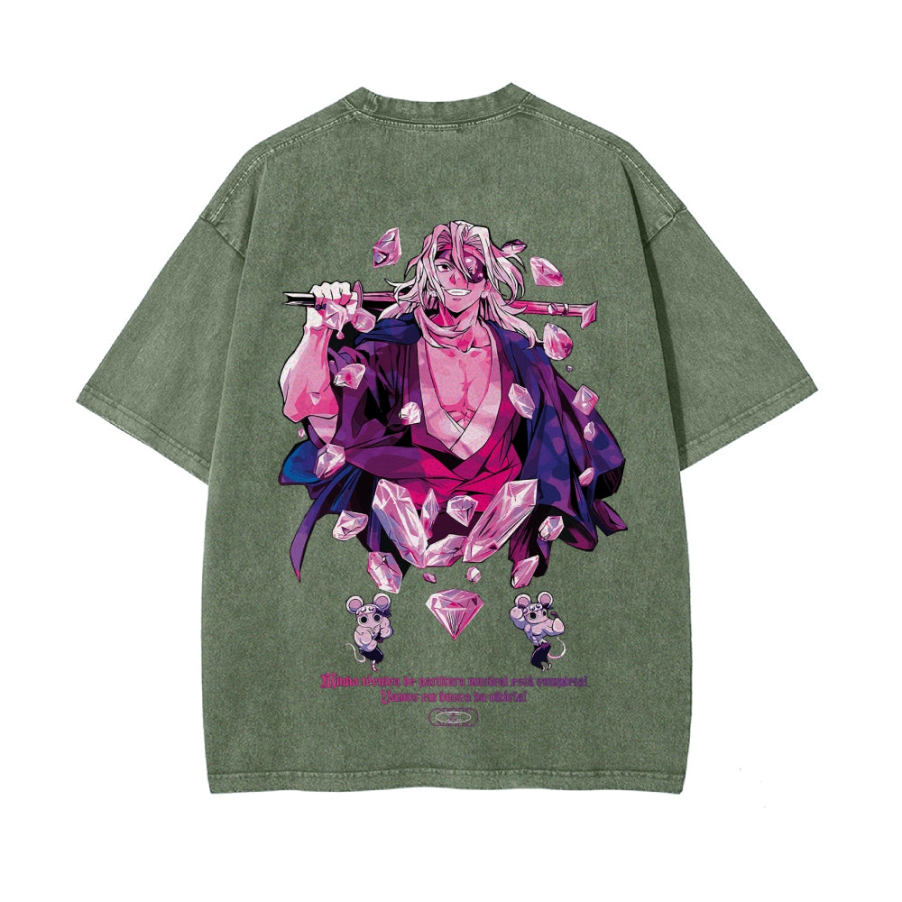 Vintage Oversized T-Shirt Demon Slayer: Kimetsu no Yaiba