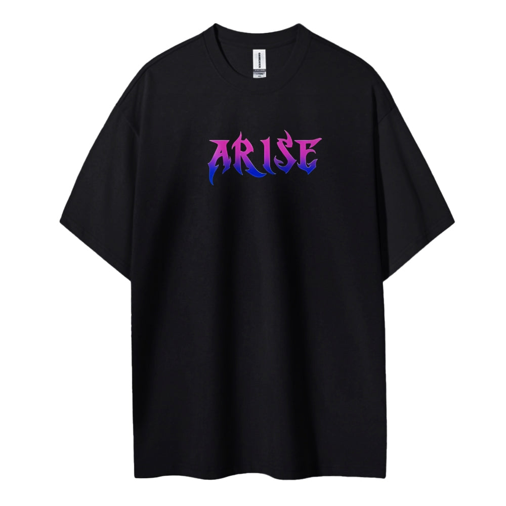 Solo Leveling Cotton Unisex Crew Neck Anime T-Shirt