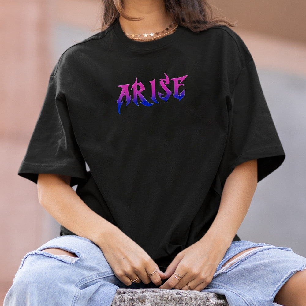 Solo Leveling Cotton Unisex Crew Neck Anime T-Shirt