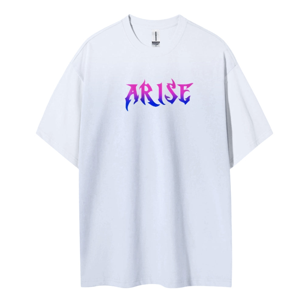 Solo Leveling Cotton Unisex Crew Neck Anime T-Shirt