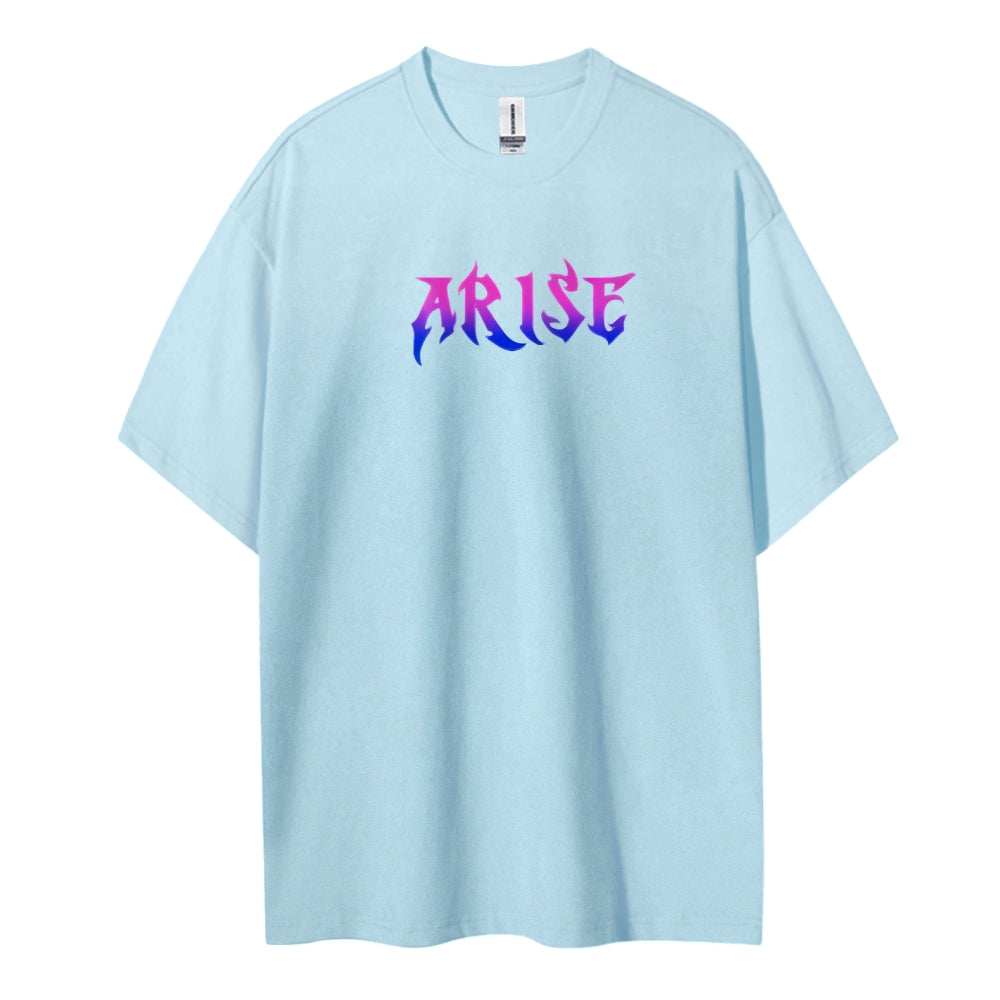 Solo Leveling Cotton Unisex Crew Neck Anime T-Shirt