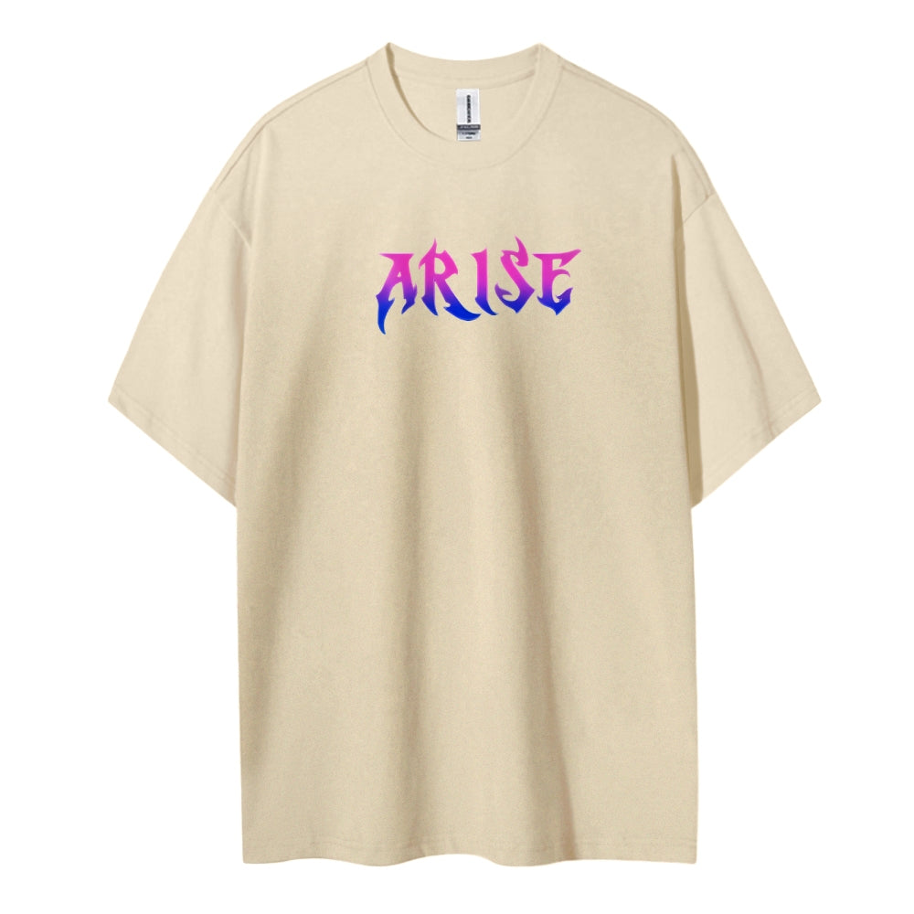 Solo Leveling Cotton Unisex Crew Neck Anime T-Shirt