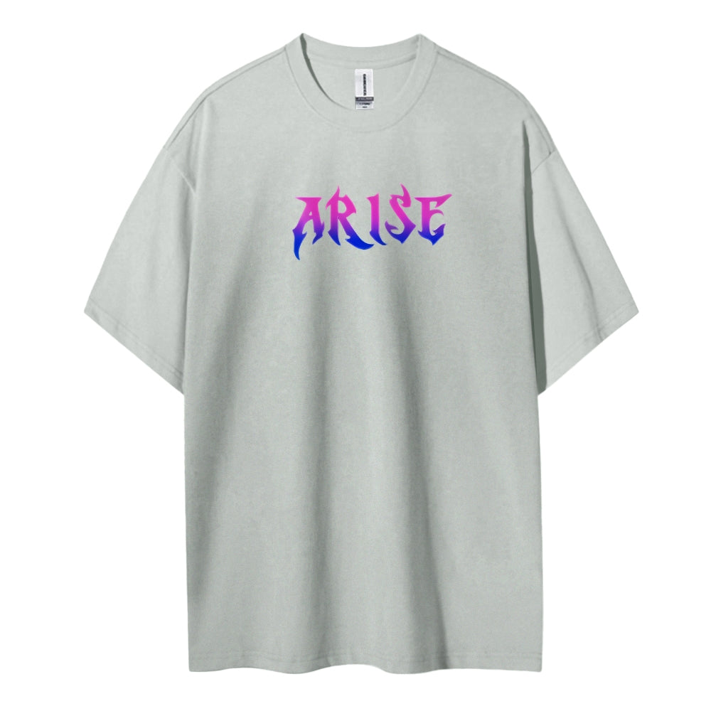 Solo Leveling Cotton Unisex Crew Neck Anime T-Shirt