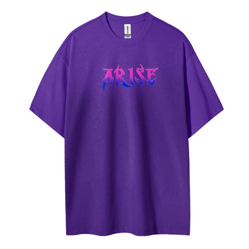 Solo Leveling Cotton Unisex Crew Neck Anime T-Shirt